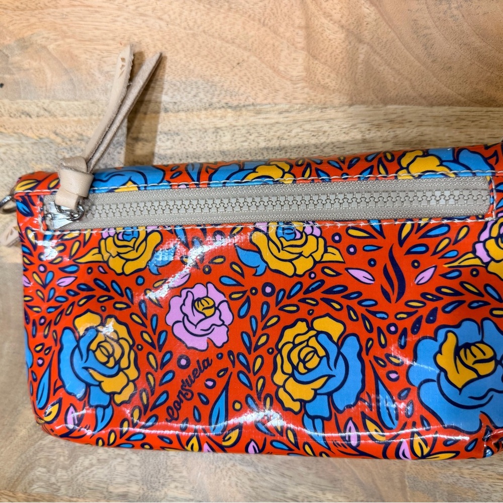 James Avery Red Floral Wristlet with Blue and Yellow Roses - Picture 2 of 4
